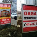 Novi Sad - City light - Bulevar oslobođenja kod Dalton zgrade Z